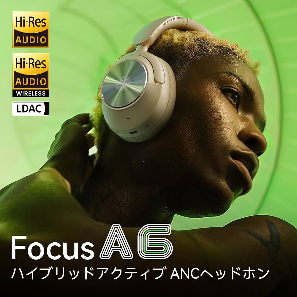 Amazon.co.jp: OneOdio Focus A6 ワイヤレス ヘッドホン ノイズ